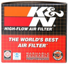 Load image into Gallery viewer, K&amp;N Universal Air Filter 1-13/16in FLG / 3in Bottom / 2in Top / 3in Height