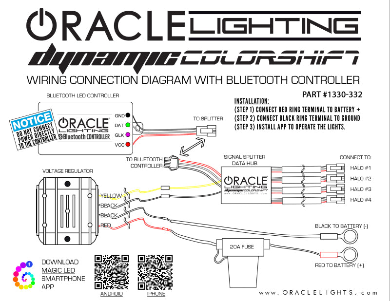 Oracle 18-19 Ford F150 Dynamic DRL Replacements + Dynamic Turn Signals - - Dynamic