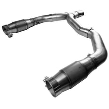 Load image into Gallery viewer, Kooks 93-97 F Body LT1 5.7L 3in Cat SS Y-Pipe SS (To OEM Conn.) Kooks HDR Req