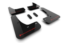 Load image into Gallery viewer, Rally Armor 24-25 Tesla Model 3 Highland Black UR Mud Flap Red Logo