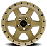 Dirty Life 9315 Compound 17x9 / 5x139.7 BP / -12mm Offset / 108mm Hub Desert Sand Wheel