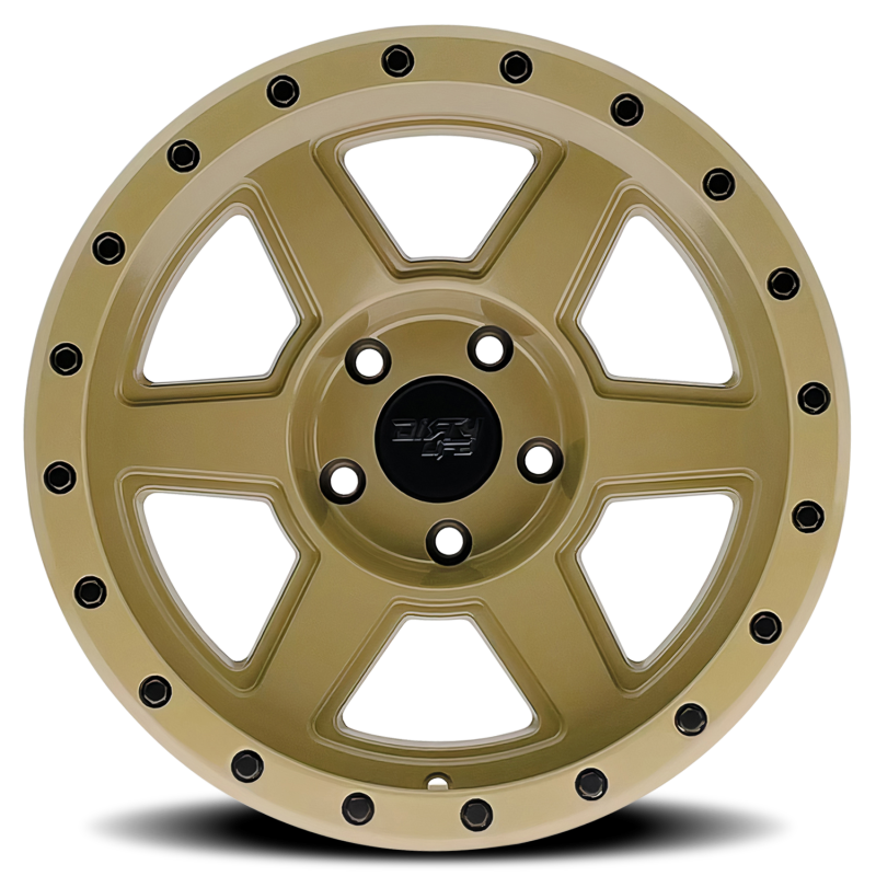 Dirty Life 9315 Compound 17x9 / 6x139.7 BP / -12mm Offset / 106mm Hub Desert Sand Wheel