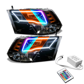 Oracle Lighting 09-18 Ram 1500 Sport Pre-Assembled w/Switchback Halo Headlights