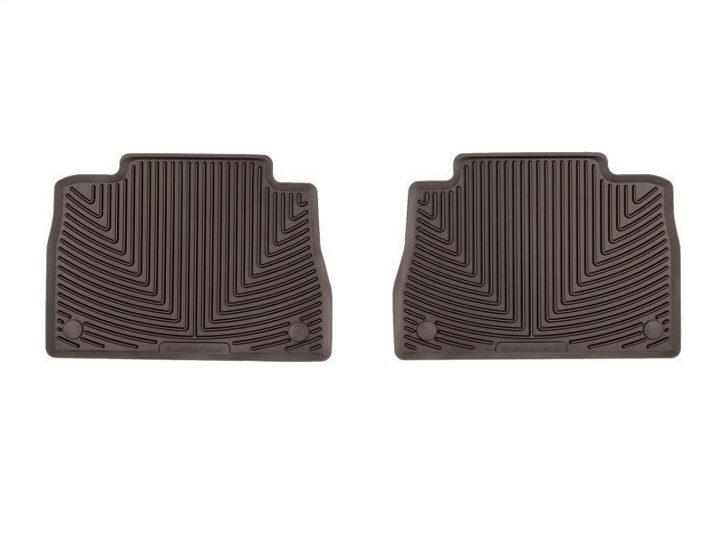 WeatherTech 21-24 Mercedes-Benz AMG GLE 53 / 21-23 GLE 63S Coupe All-Weather Rear Floor Mats - Cocoa