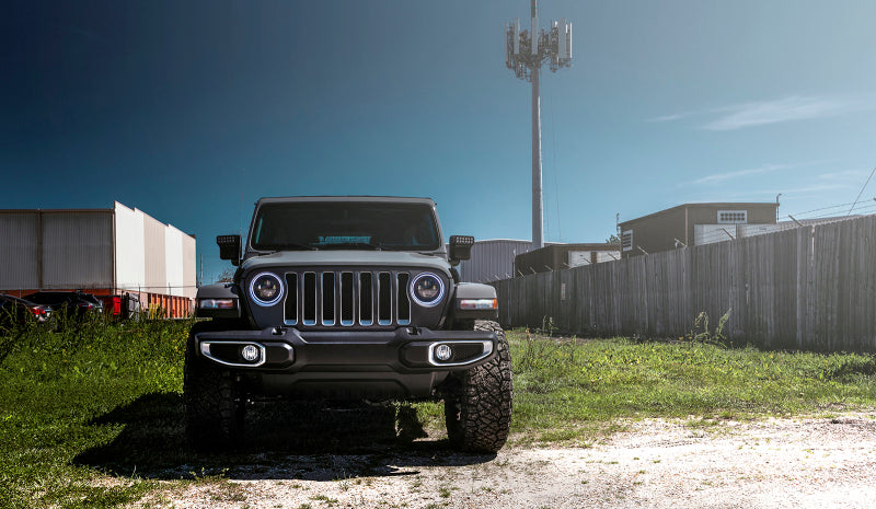 Oracle Jeep Wrangler JL/Gladiator JT 7in. High Powered LED Headlights (Pair) - White SEE WARRANTY