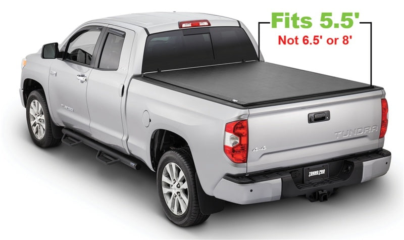 Tonno Pro 07-19 Toyota Tundra 5.5ft Fleetside Lo-Roll Tonneau Cover