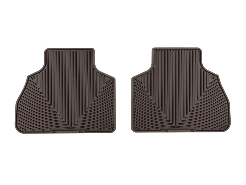 WeatherTech 23-24 BMW X7 M60i / 21-24 BMW Alpina XB7 Rear All-Weather Floor Mats - Cocoa