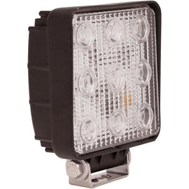 Westin LED Work Utility Light Square 4.6 inch x 5.3 inch Spot w/3W Epistar - Black