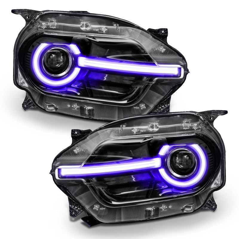 Oracle 2021 Ford Bronco Sport RGB+W Headlight DRL + Halo  - ColorSHIFT w/o Controller