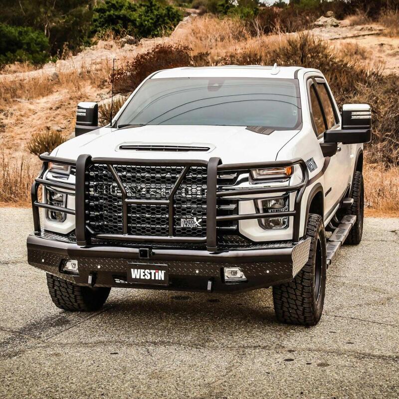 Westin 20-21 Chevrolet 2500/3500 HDX Bandit Front Bumper - Black
