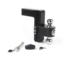 Load image into Gallery viewer, Weigh Safe 180 Hitch 8in Drop Hitch &amp; 2.5in Shank (10K/18.5K GTWR) w/WS05 - Black Cerakote