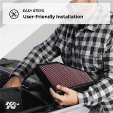 Load image into Gallery viewer, K&amp;N Replacement Air Filter 18-20 Renault Megane IV 1.8L L4