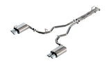 Borla 19-22 Ford Explorer 3.0L V6 AT AWD 4DR 2.25in ATAK Catback Exhaust - Chrome Tip