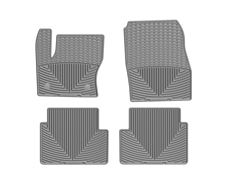 WT Rubber Mats - Front - Grey