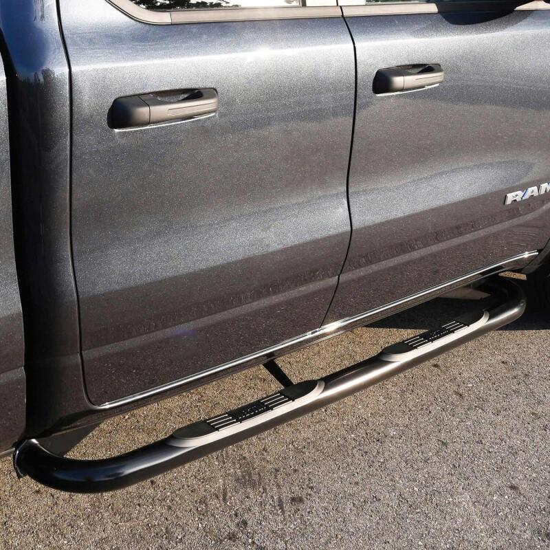 Westin 19-20 Ram 1500 Crew Cab E-Series 3 Nerf Step Bars - Black