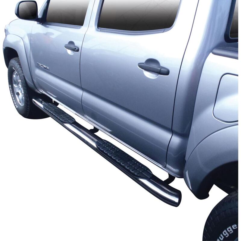 Westin 2005-2017 Toyota Tacoma Double Cab PRO TRAXX 5 Oval Nerf Step Bars - SS