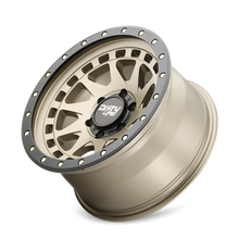 Load image into Gallery viewer, Dirty Life 9311 Enigma Pro 17x9/6x139.7 BP/-38mm Offset/106mm Hub Satin Gold Wheel - Beadlock