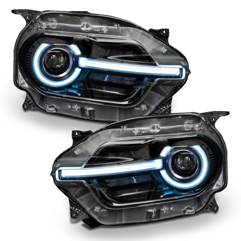 Oracle 2021 Ford Bronco Sport RGB+W Headlight DRL + Halo  - ColorSHIFT w/ RF Controller