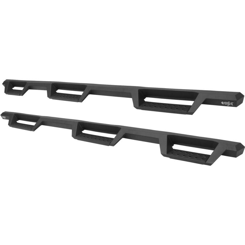 Westin/HDX 07-18 Chevrolet Silverado (Excl. Classic) 6.5ft. Bed Drop W2W Nerf Step Bars - Tex. Blk