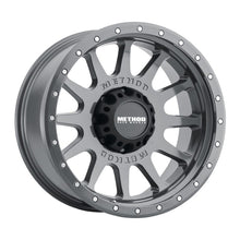 Load image into Gallery viewer, Method MR605 NV 20x10 -24mm Offset 8x6.5 121.3mm CB Gloss Titanium Wheel