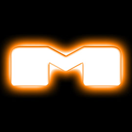 ORACLE Lighting Universal Illuminated LED Letter Badges - Matte Wht Surface Finish - M