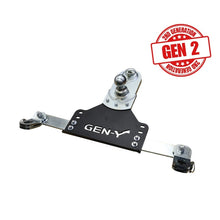 Load image into Gallery viewer, Gen-Y 18-19 GM Short/Long Bed GoosePuck II 5in Offset Ball Puck Mount 25K TW w/Safety Chain Anchors