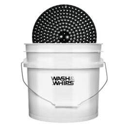 WASH&WHIPS Chenille Premium Scratch-Free Microfiber Lint-Free Blue Wash Mitt 8