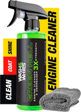 Load image into Gallery viewer, WASH&amp;WHIPS Green Hell Engine Cleaner &amp; Degreaser