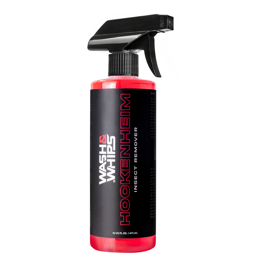 WASH&WHIPS MotoPro Motorcycle Detailing Kit - Bug Remover, Leather Care, Ceramic Spray