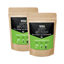Load image into Gallery viewer, WASH&amp;WHIPS Pit Stop Glass Cleaner / All Surface Cleaner Refill Tablets (Makes 5 Gallons)