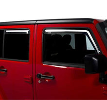 Load image into Gallery viewer, Putco 07-18 Jeep Wrangler JK - 4 Door Element Tinted Window Visors