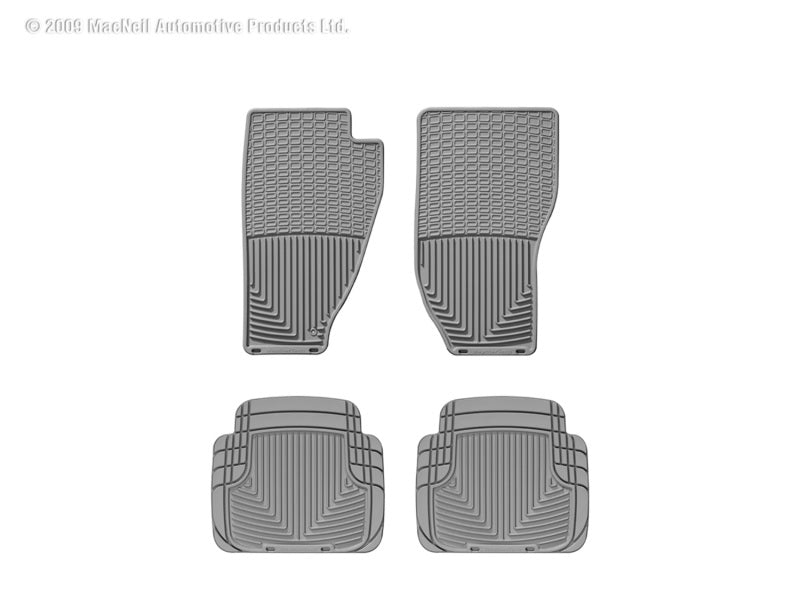 WT Rubber Mats - Front - Grey