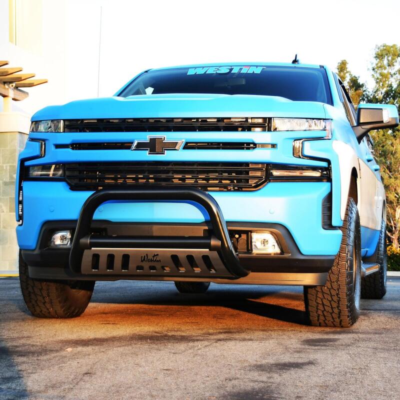 Westin 2019-2020 Chevrolet Silverado 1500  (Excl. 2019 Silverado LD) Ultimate Bull Bar - Black