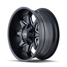 Load image into Gallery viewer, ION Type 181 20x12 / 6x135 BP / -44mm Offset / 106mm Hub Satin Black/Milled Spokes Wheel