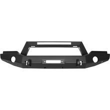 Load image into Gallery viewer, Westin 07-18 Jeep Wrangler JK WJ2 Full Width Front Bumper w/LED Light - Tex. Blk