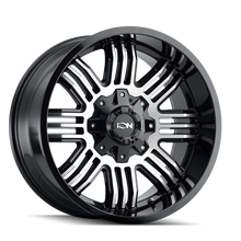 Load image into Gallery viewer, ION Type 144 20x10 / 8x180 BP / -19mm Offset / 124.1mm Hub Black/Machined Wheel