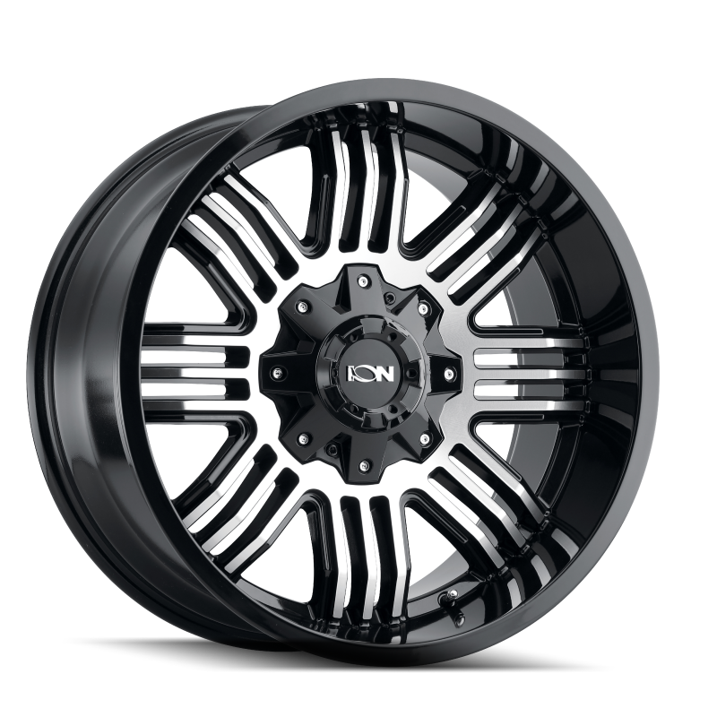 ION Type 144 17x9 / 6x135 BP / -12mm Offset / 106mm Hub Black/Machined Wheel