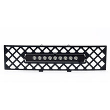 Load image into Gallery viewer, Putco 11-14 Ford F-150 - EcoBoost Bumper Grille Insert - Black SS Diamond w/ 10in Luminix Light Bar