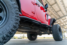 Load image into Gallery viewer, DV8 Offroad 07-18 Jeep Wrangler JK (4 Door Only) OE Plus Side Steps