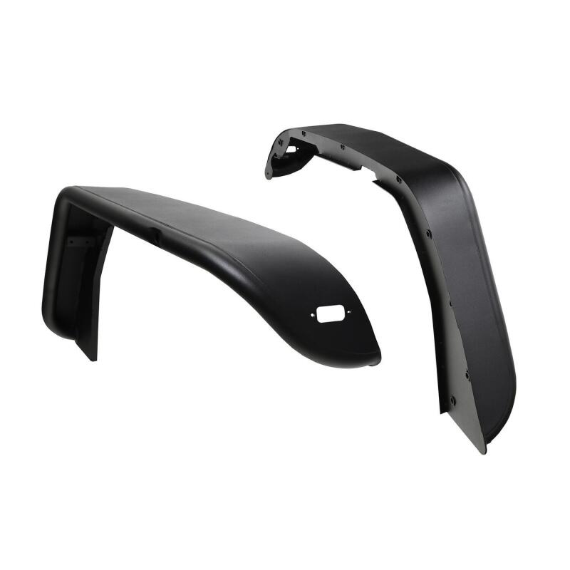 Westin 18-20 Jeep Wrangler JL / 20 Gladiator Tube Fenders - Front - Textured Black