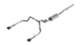 Borla 2024 Chevy Silverado 1500 6.2L V8 Touring Catback Exhaust w/ Simulator - CF Black Anodized