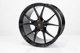 Vossen X Champion RS74 22X10 / ET45 / 5X130 / Gloss Black Wheel / Cayenne 9YA - Front