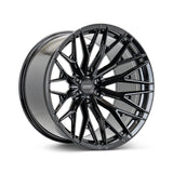 Vossen HFX-6 - 22x9.5 - ET30 - 6X130 - 84.1 - DEEP - GB - GLOSS BLACK