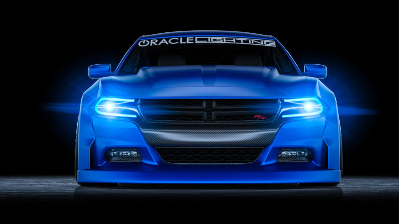 Oracle 15-21 Dodge Charger RGB+W DRL Headlight DRL  Kit - ColorSHIFT w/ BC1 Controller