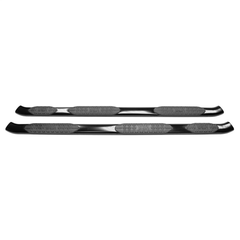 Westin 2017-2018 Ford F-250/350 Crew Cab (8ft Bed) PRO TRAXX 5 WTW Oval Nerf Step Bars - Black