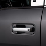 Putco 17-20 Ford SuperDuty Door Handle Covers (4DR) w/ Driver Keyhole (Covers Functional Sensors)