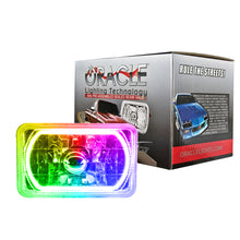 Load image into Gallery viewer, Oracle Pre-Installed Lights 4x6 IN. Sealed Beam - ColorSHIFT Halo