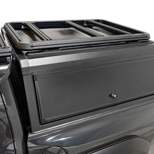 Load image into Gallery viewer, Westin EXP Roof Rack for Mid Size EXP Truck Cap (RACK ONLY - NO CAP) 45x55in. - Tex. Blk