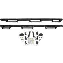 Load image into Gallery viewer, Westin/HDX 99-16 Ford F-250/350 Crew Cab (6.75ft Bed) Stainless Drop Nerf Step Bars - Textured Black