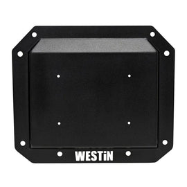 Westin 21-25 Ford Bronco (Excl. Sport) Spare Tire Delete Plate - Tex. Blk
